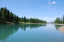 Paysage de rêve à Vars dans les Alpes du Sud