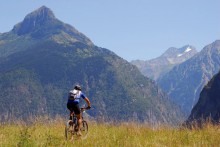 Vélo en montagne à Vars