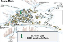 Localisation Vars Sainte Marie Localisation Vars Sainte Marie